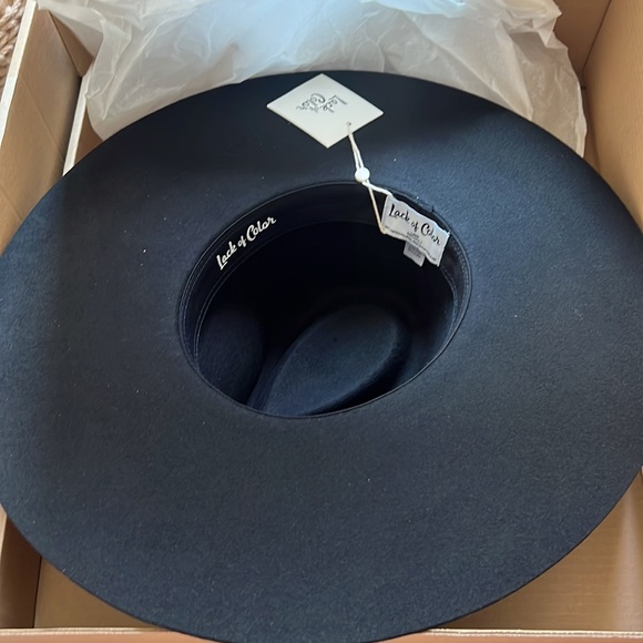 Lack of Color Black Hat - Picture 4 of 7